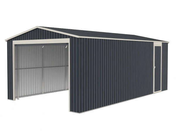 MODENA 5800 Steel Garage with Roller Shutter Door